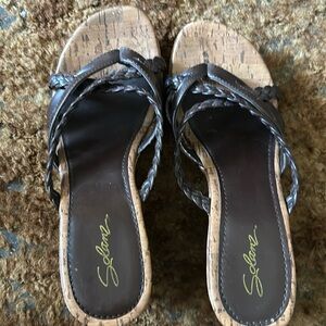 SOLANZ size 8 1/2 US wedges used but in great condition